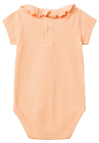 Benetton tutina neonato unisex arancione 12 mesi cotone