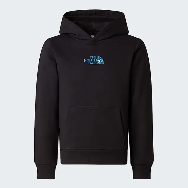 The North Face Liquid Logo NF0A8G1Y Felpa Tnf Black Cotone