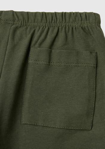 Benetton 3dke0p073 Pigiama Bambino Verde Stampa Logo
