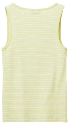 Benetton Canotta Costina Rigata Slim Fit Donna
