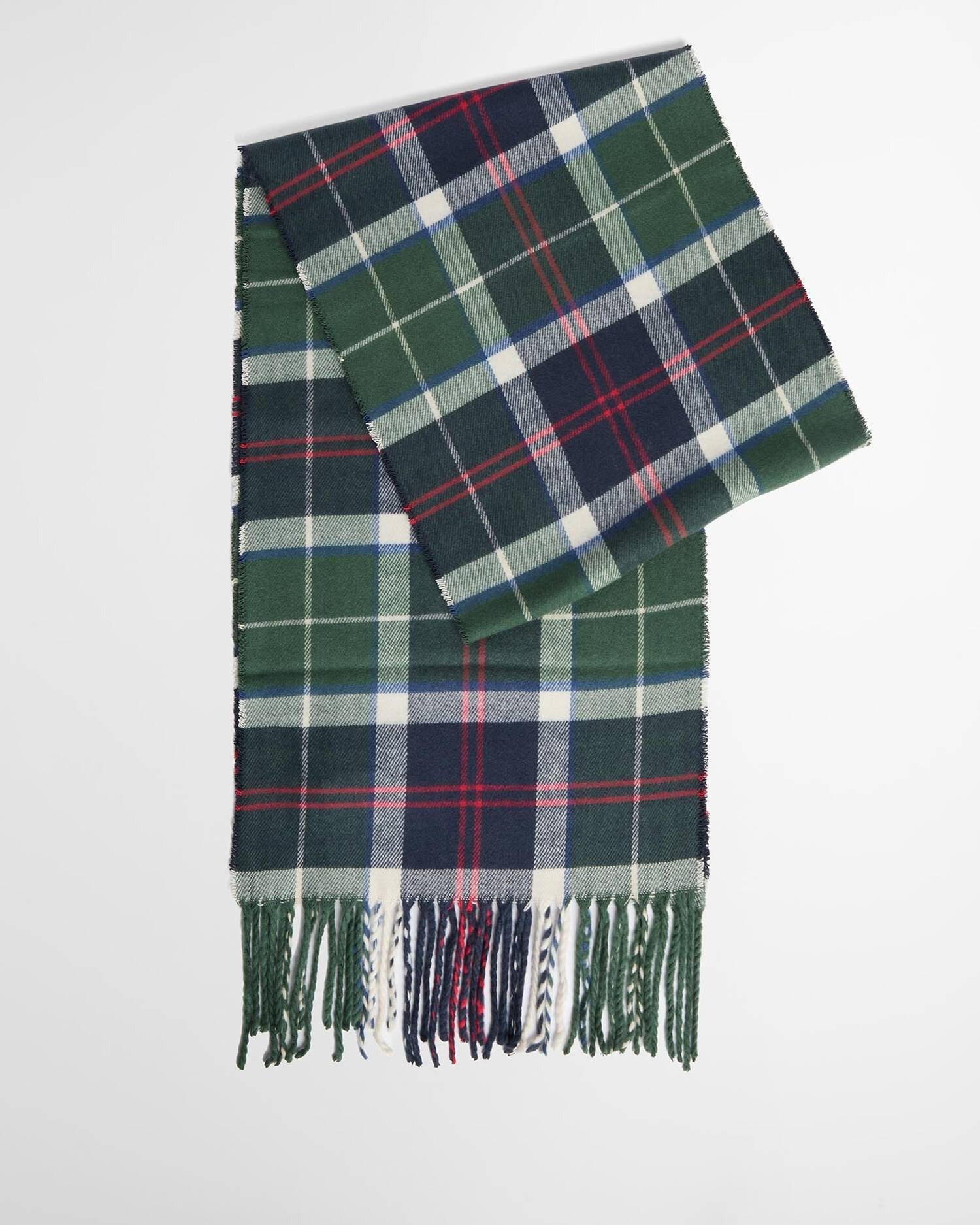 Barbour MGS0079 set uomo berretto+sciarpa evergreen