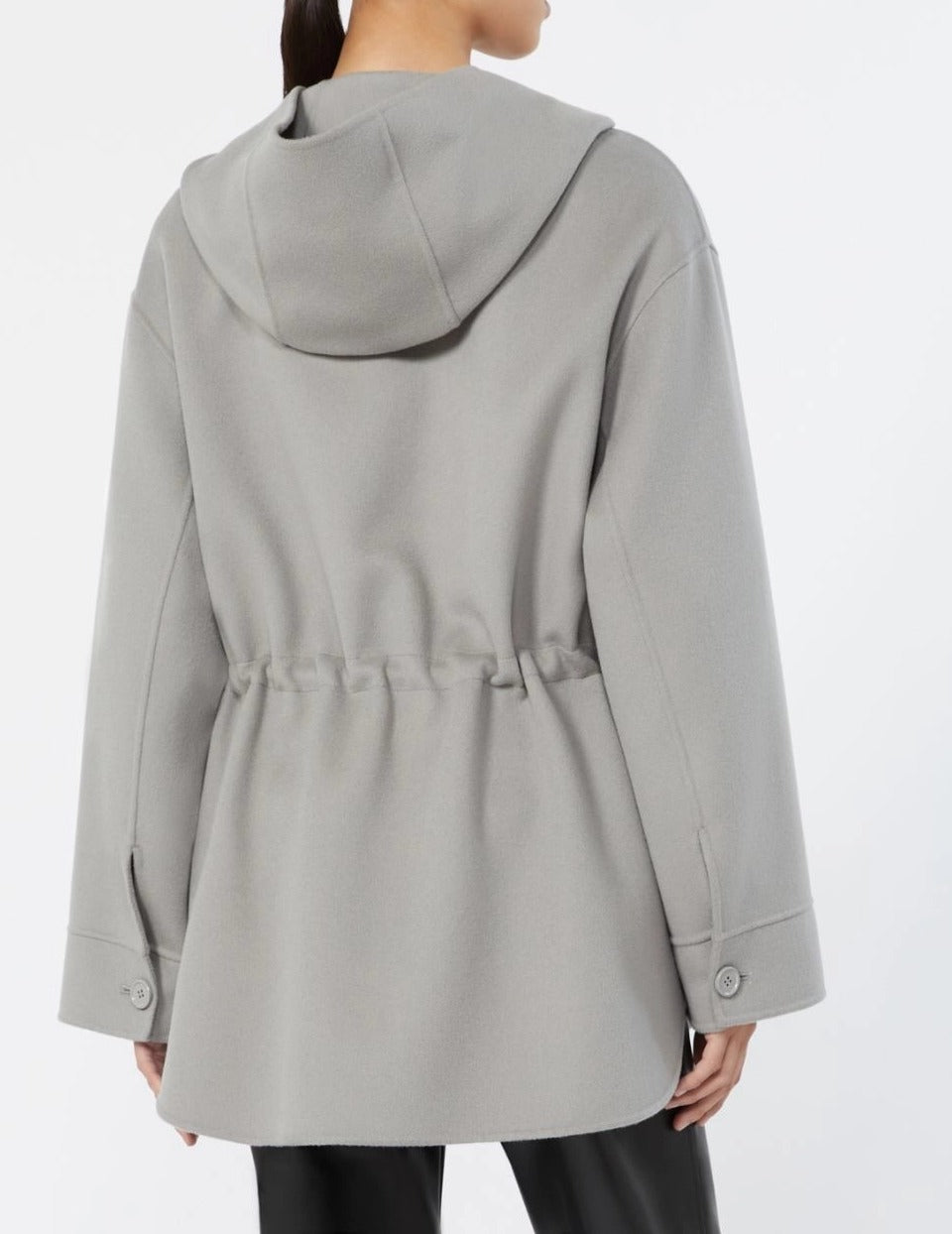 S Max Mara Monia SMMMONIA056 giacca donna grigio perla lana