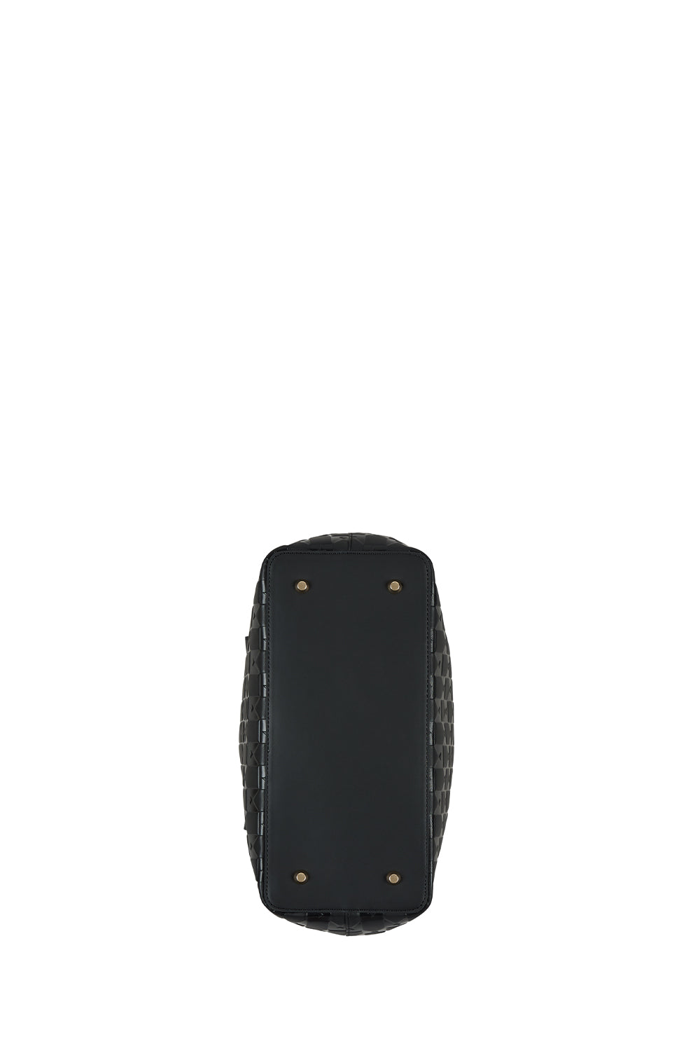 Karen Walker Monogram Tote Black borsa pelle