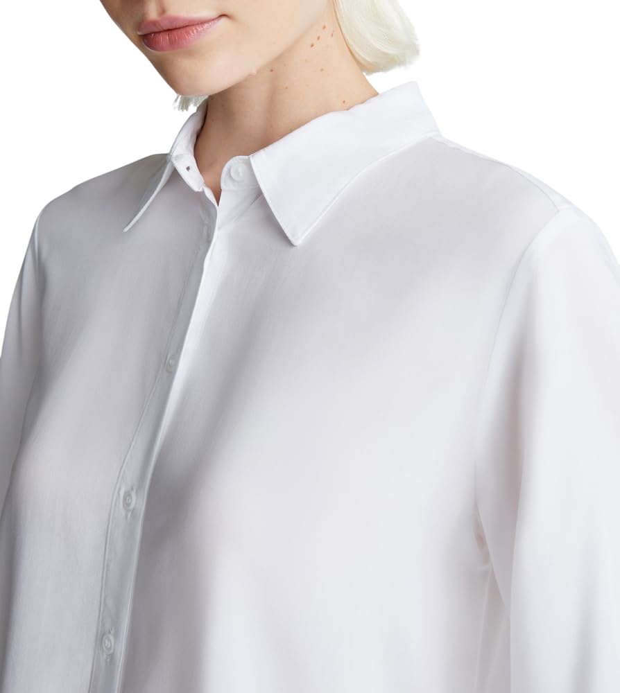 United Colors of Benetton 5WPWDQ0B1 Camicia Donna Bianco XXS