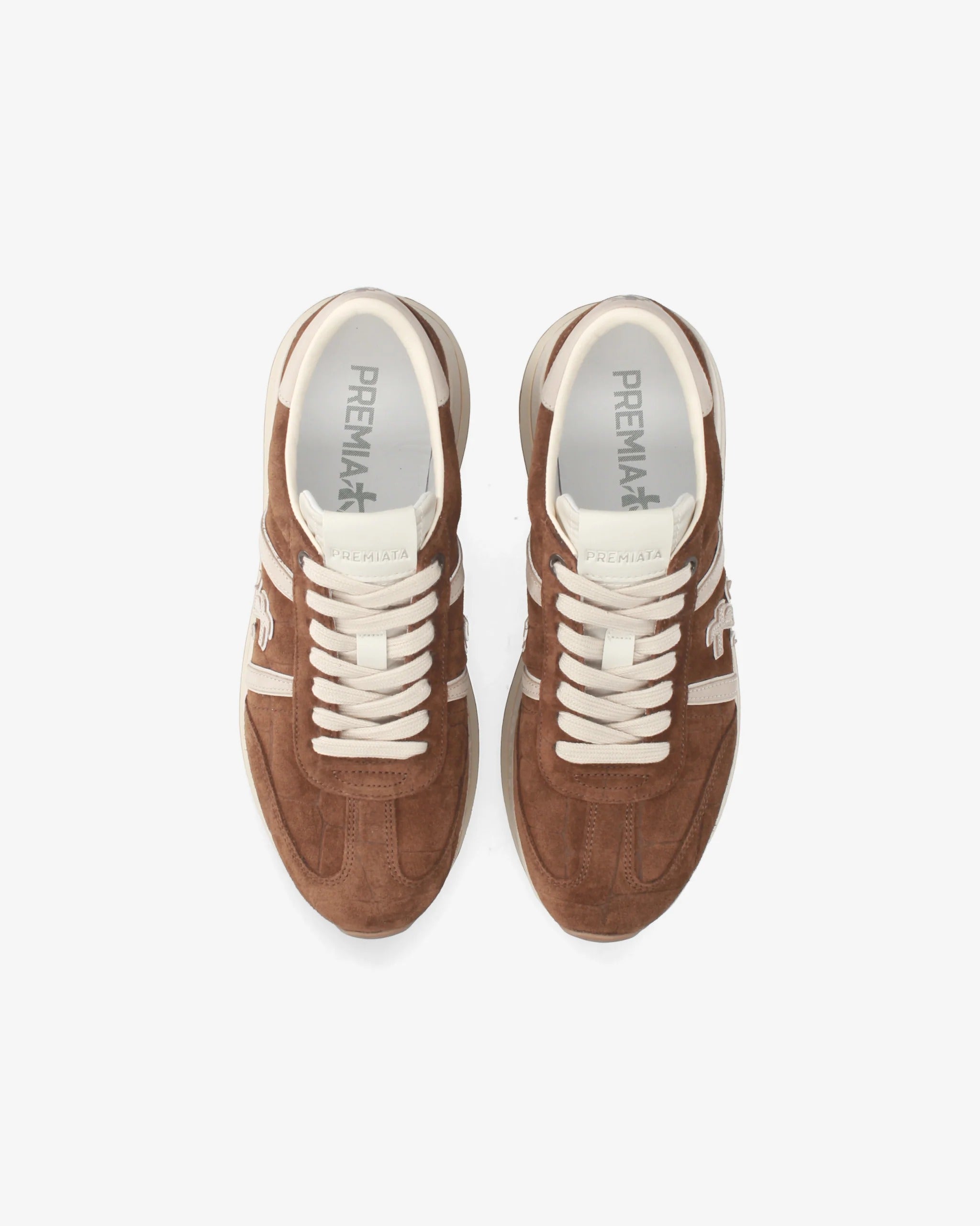 Premiata Bethcoin 8509 sneakers donna marrone camoscio