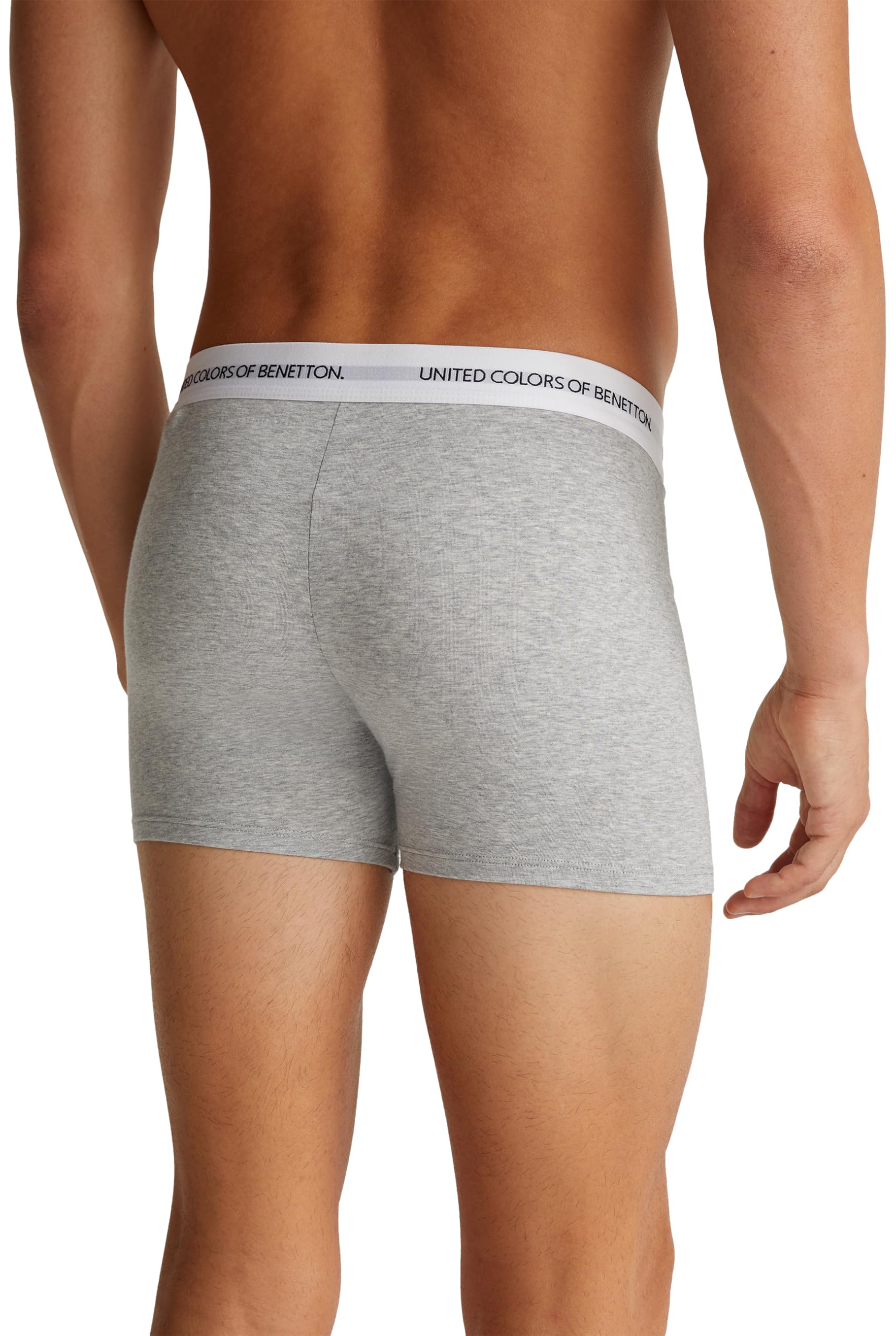 Benetton Boxer Uomo Cotone Organico 9 Cm