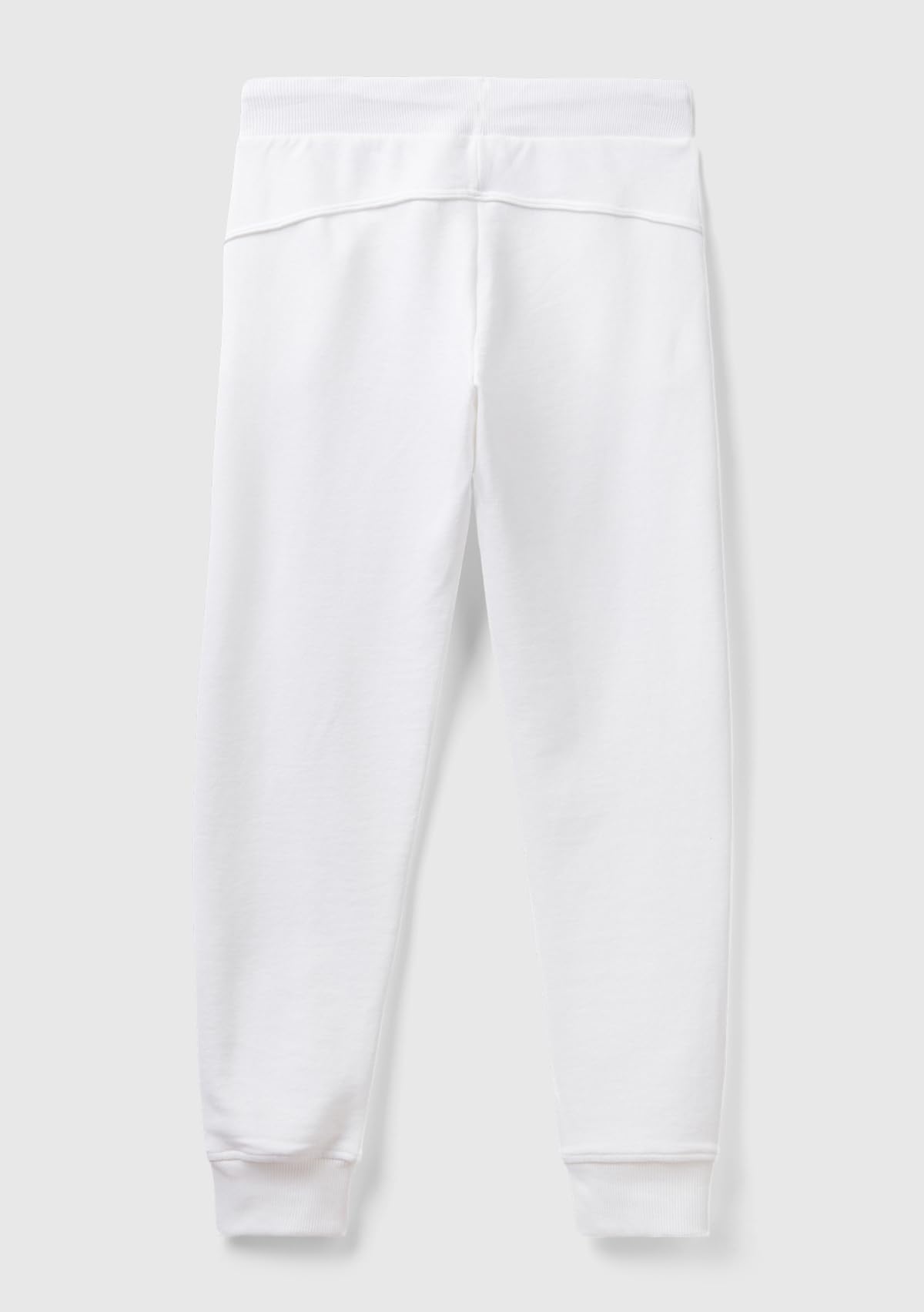Benetton Pantaloni Donna Felpa XXS Coulisse Caviglia