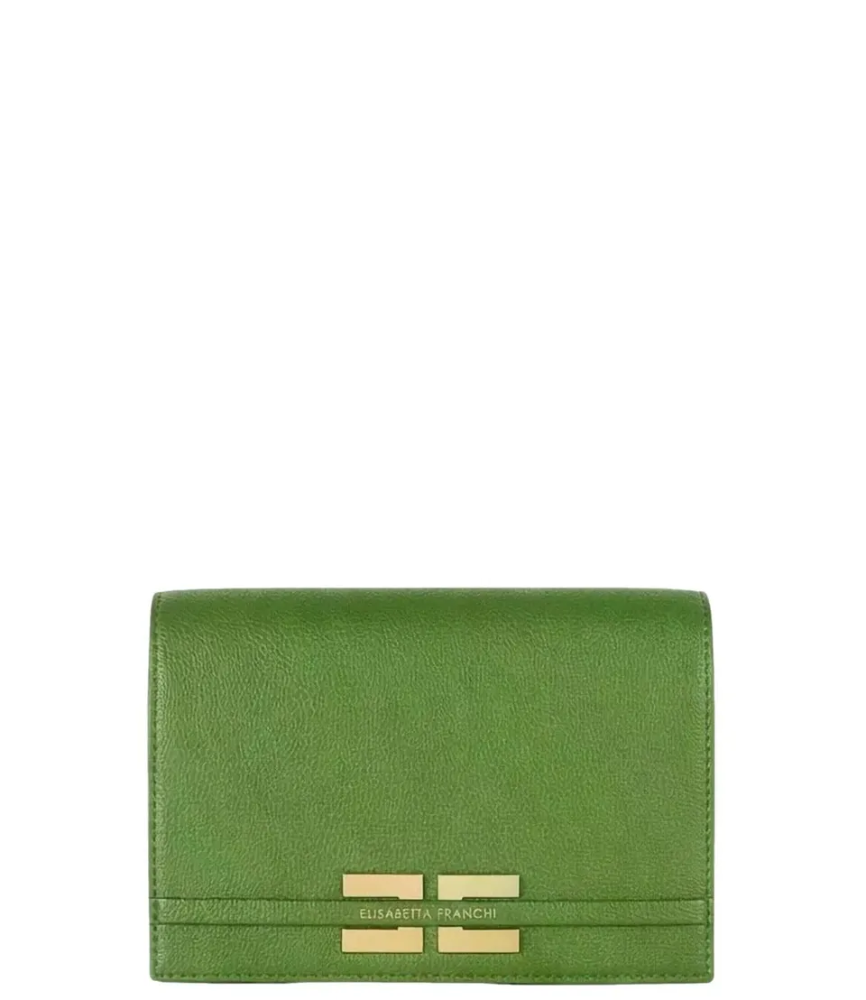 Elisabetta Franchi BS40A61E2 borsa mini aloe catena