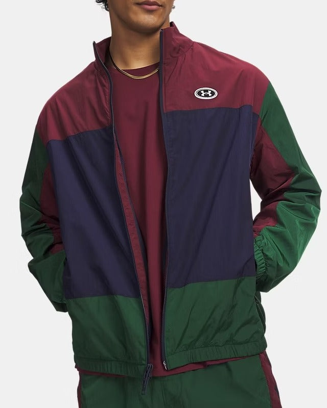 Under Armour Icon 77-6009436 felpa uomo verde nylon
