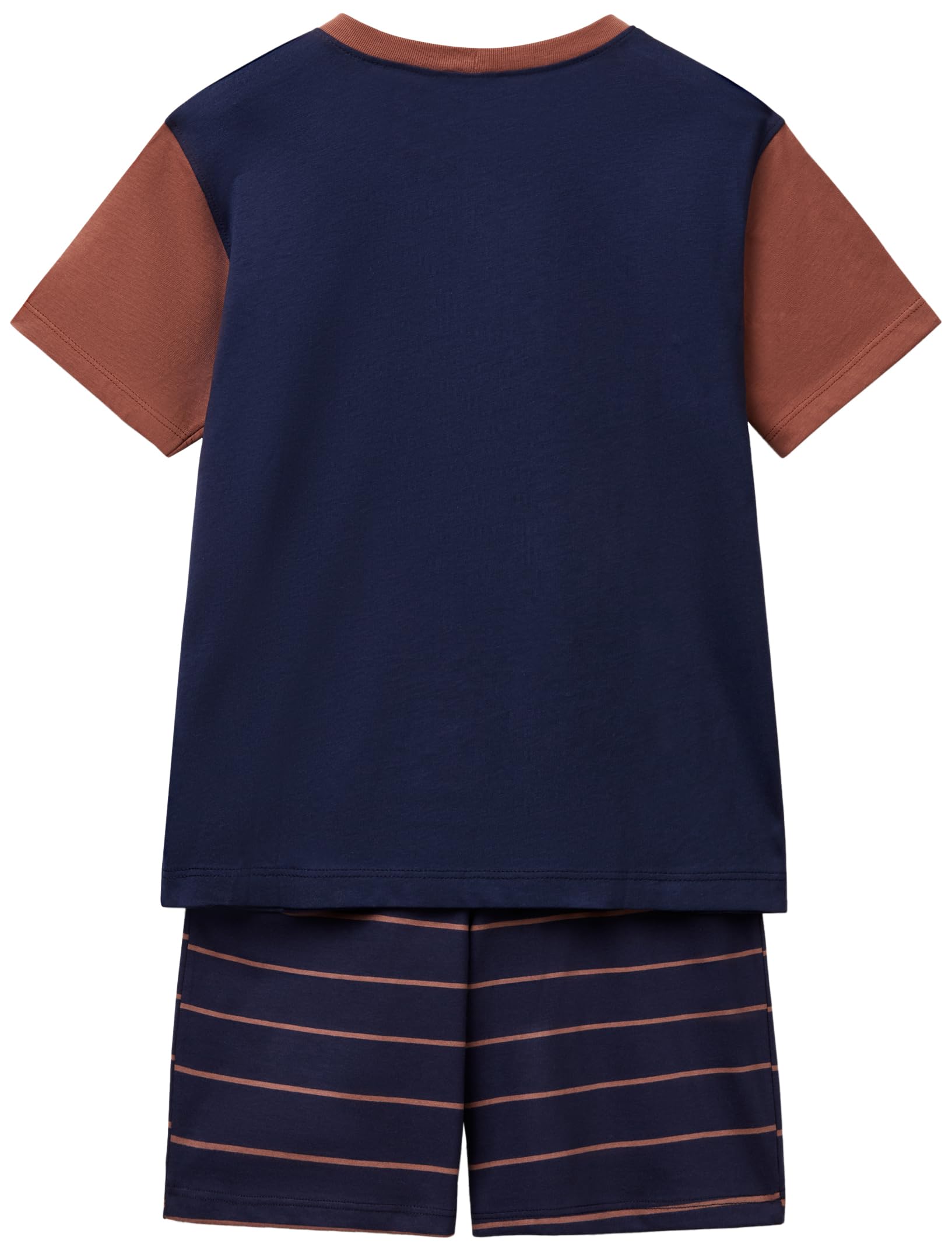 Benetton Intimo e Pigiami Pigiama T-shirt+Short tasca contrasto