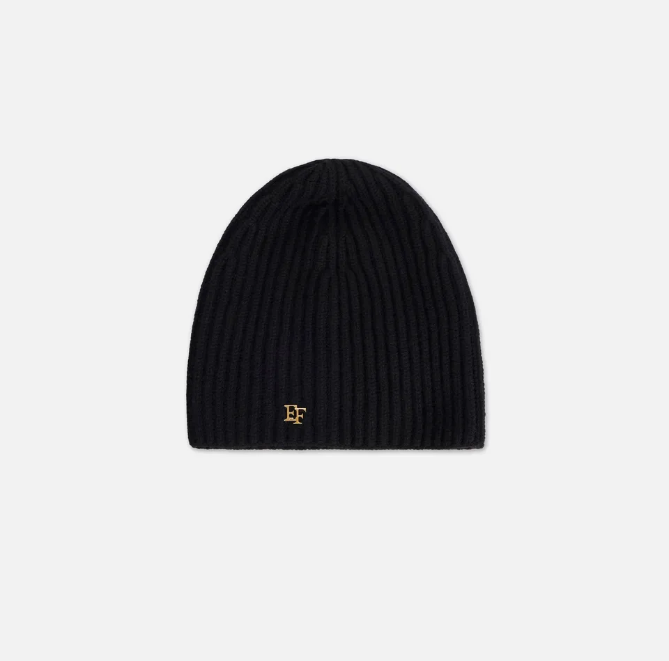 Elisabetta Franchi BE04C67E2 berretto cashmere nero