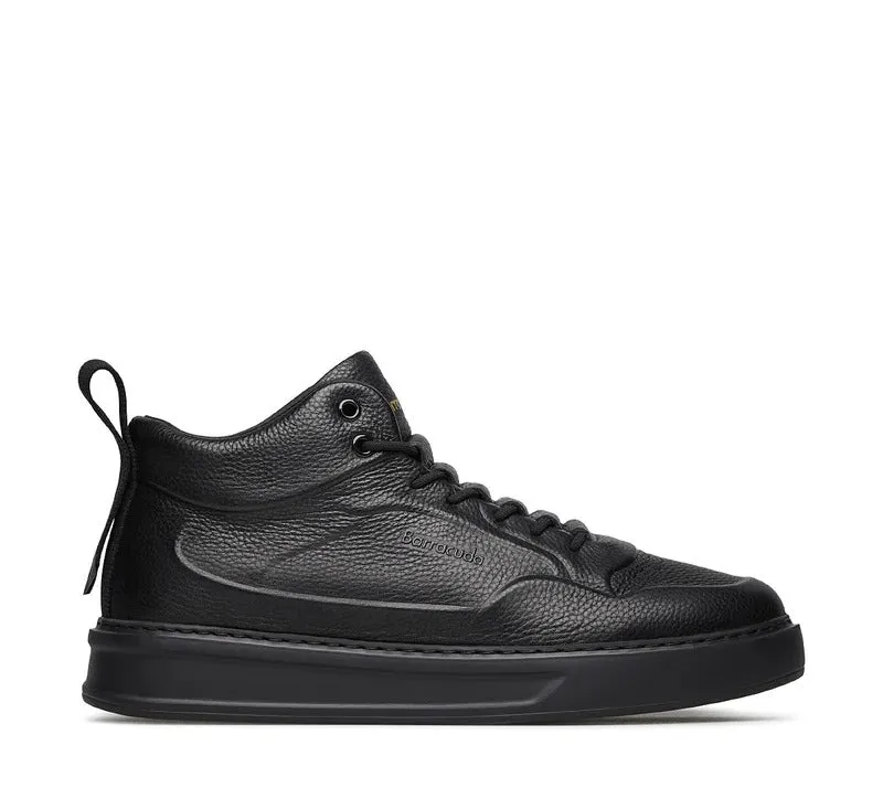 Barracuda Phoenix Mid BU3652 sneaker uomo nera pelle