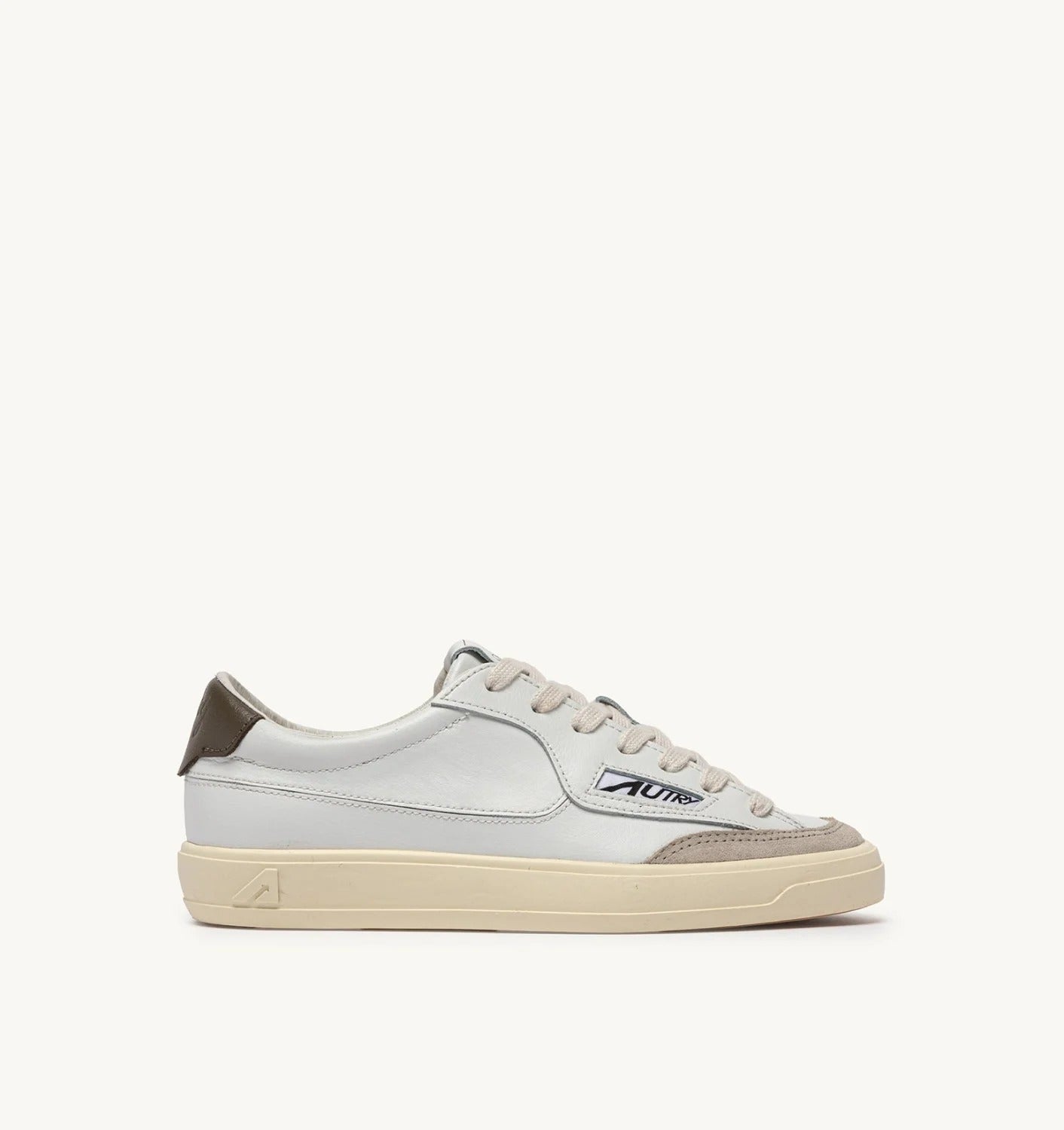 Autry Windscape Low SCLM sneakers pelle white chocolate