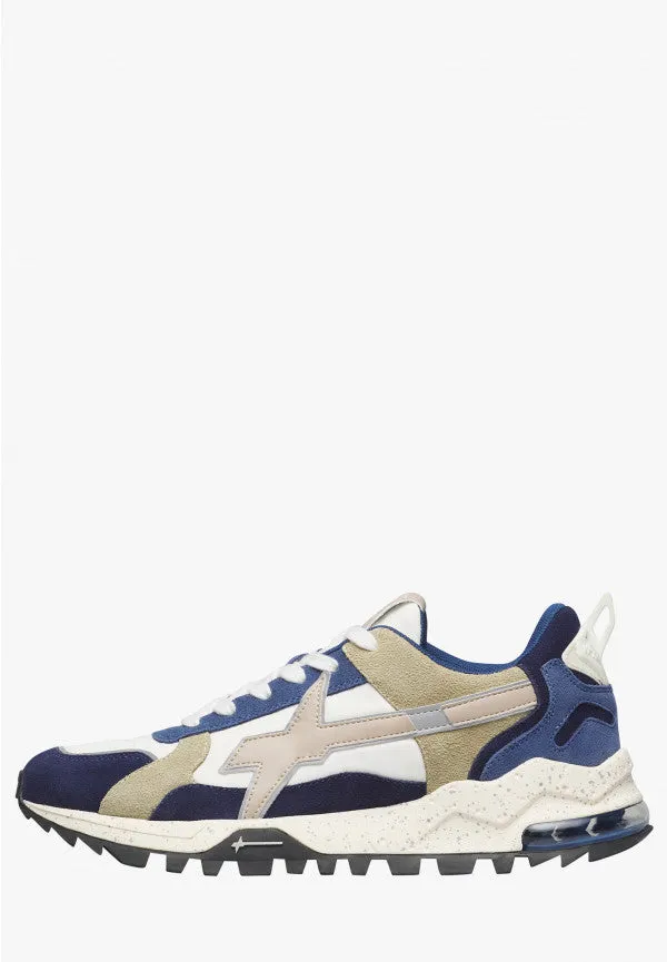 W6YZ Breeze 3-M 2018612 06 sneaker navy bianco beige