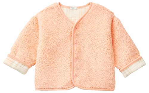 Benetton Cardigan Bomberino Pelliccia 62 Bimba