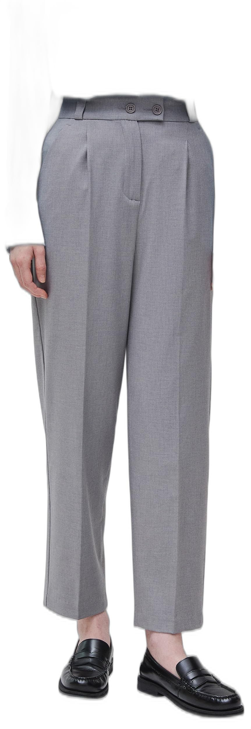 Benetton 4962df0ah Pantalone Carrot Fit Blu Donna