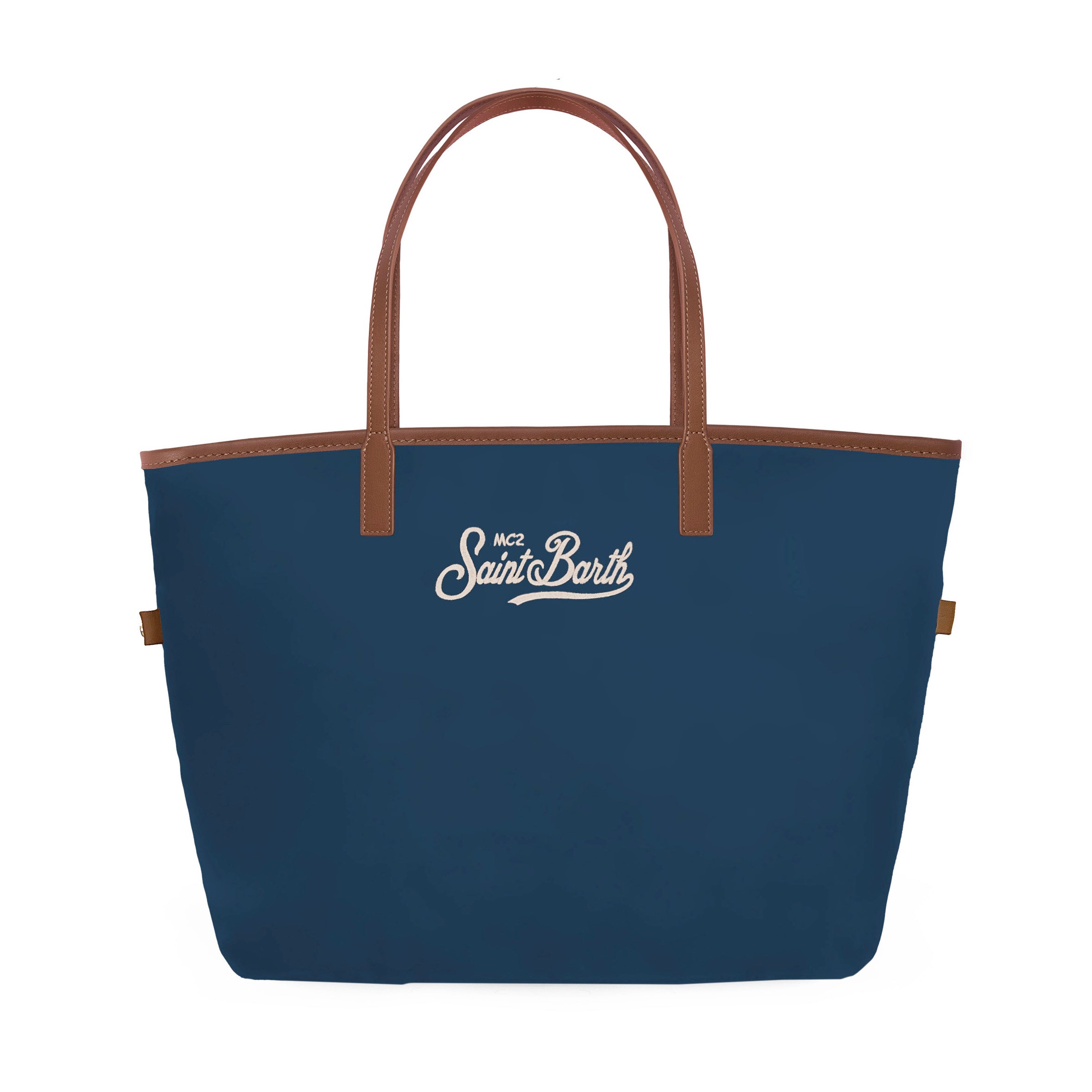MC2 Saint Barth City Bag Mid Borsa Navy Marrone