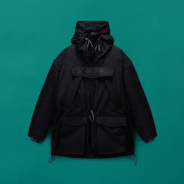 Martine Rose Skidoo Common Anorak giacca Black poliammide