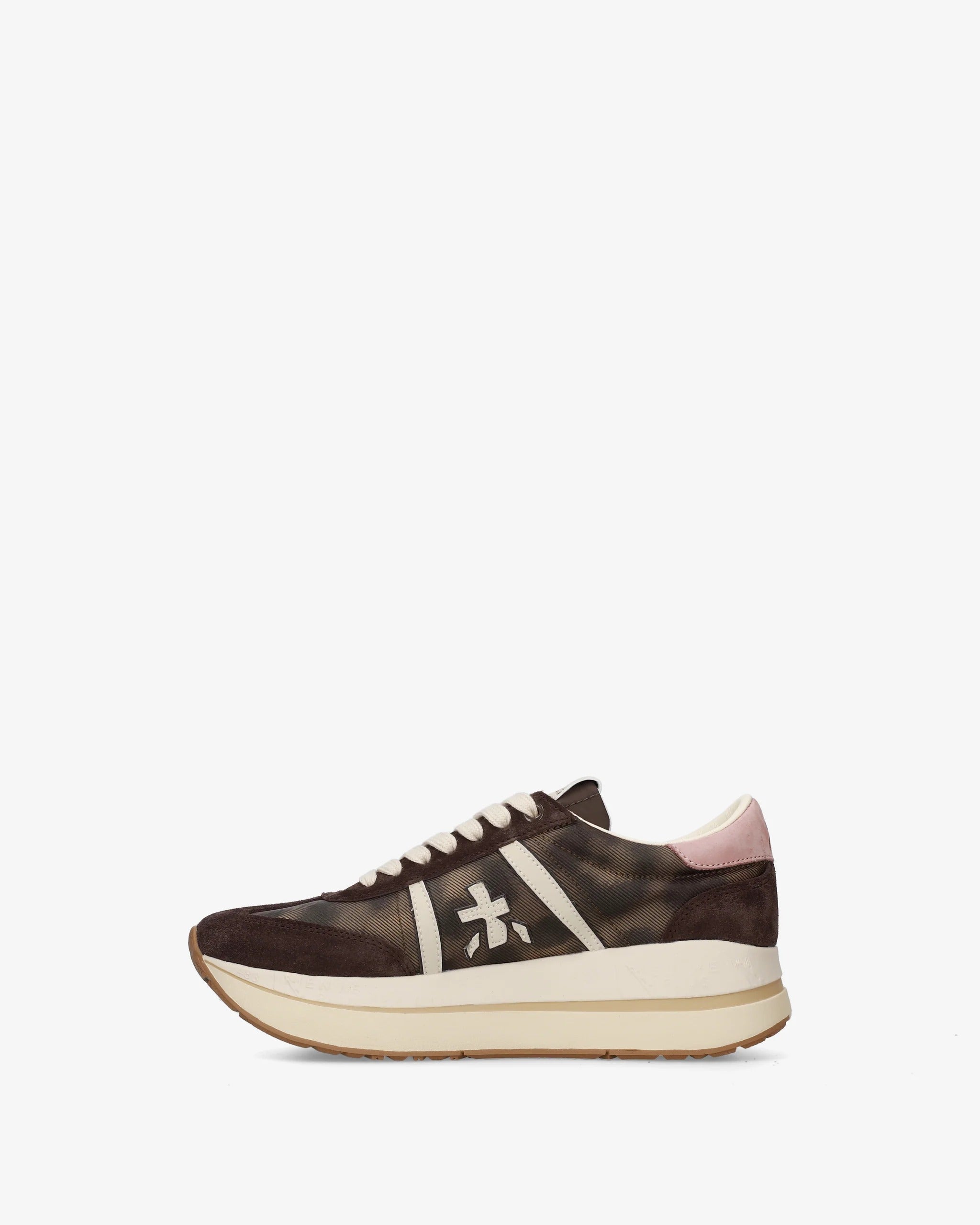 Premiata Bethcoin 8500 Sneakers Donna Marrone Suede