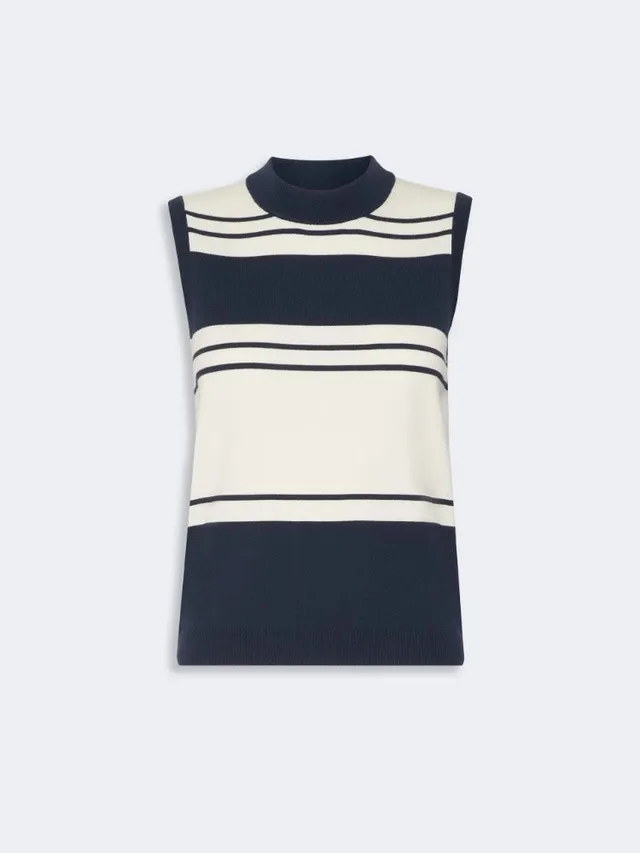 Weekend Max Mara WKDNAZIONE014 maglia righe bianco blu