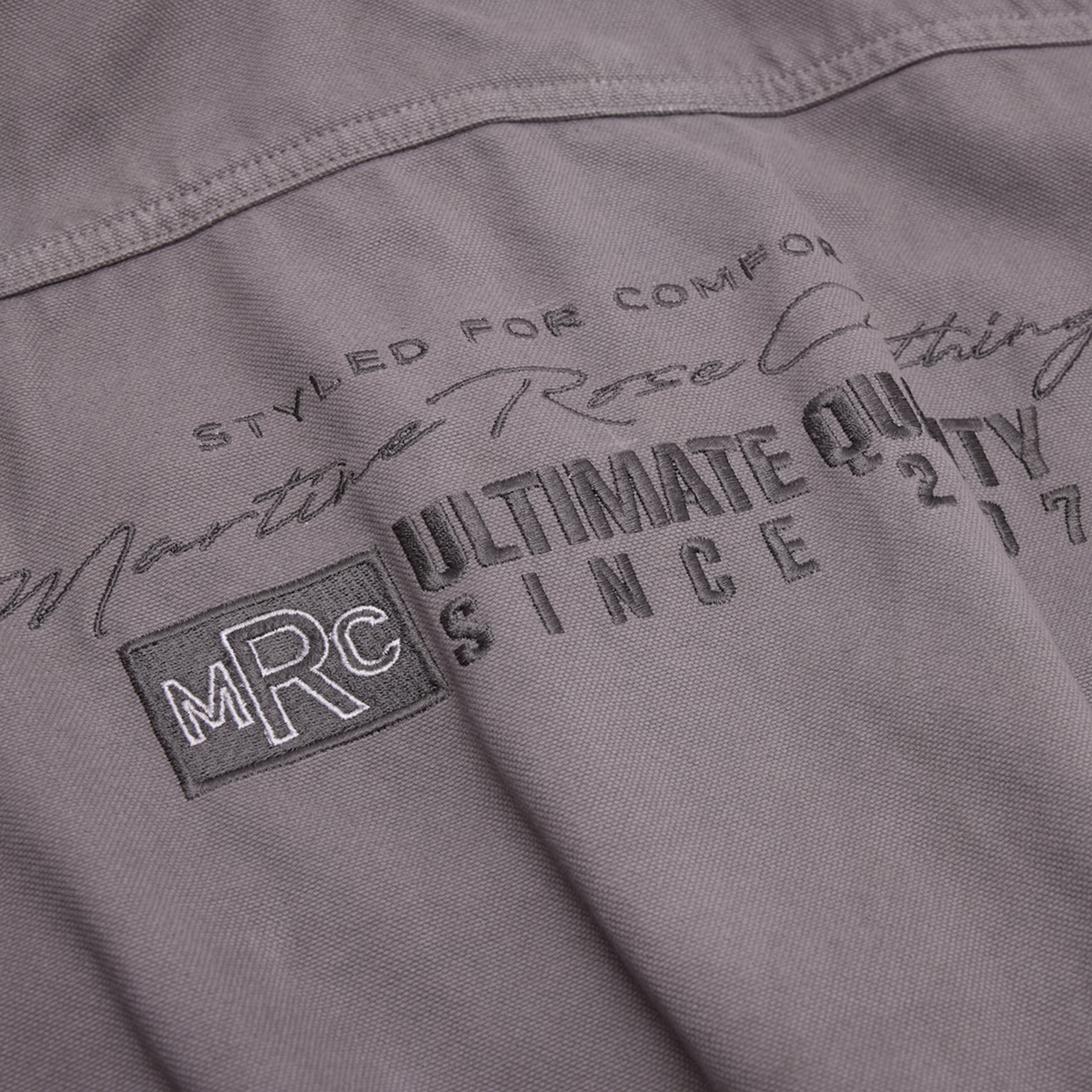 Martine Rose Field Gilet smanicato grigio cotone