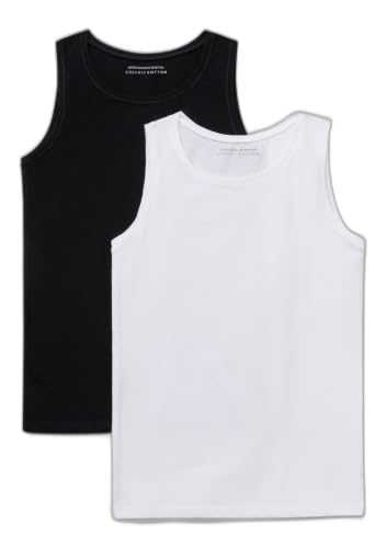 Benetton 3zqm0h406 Canotta Bambina 2 Pezzi Cotone