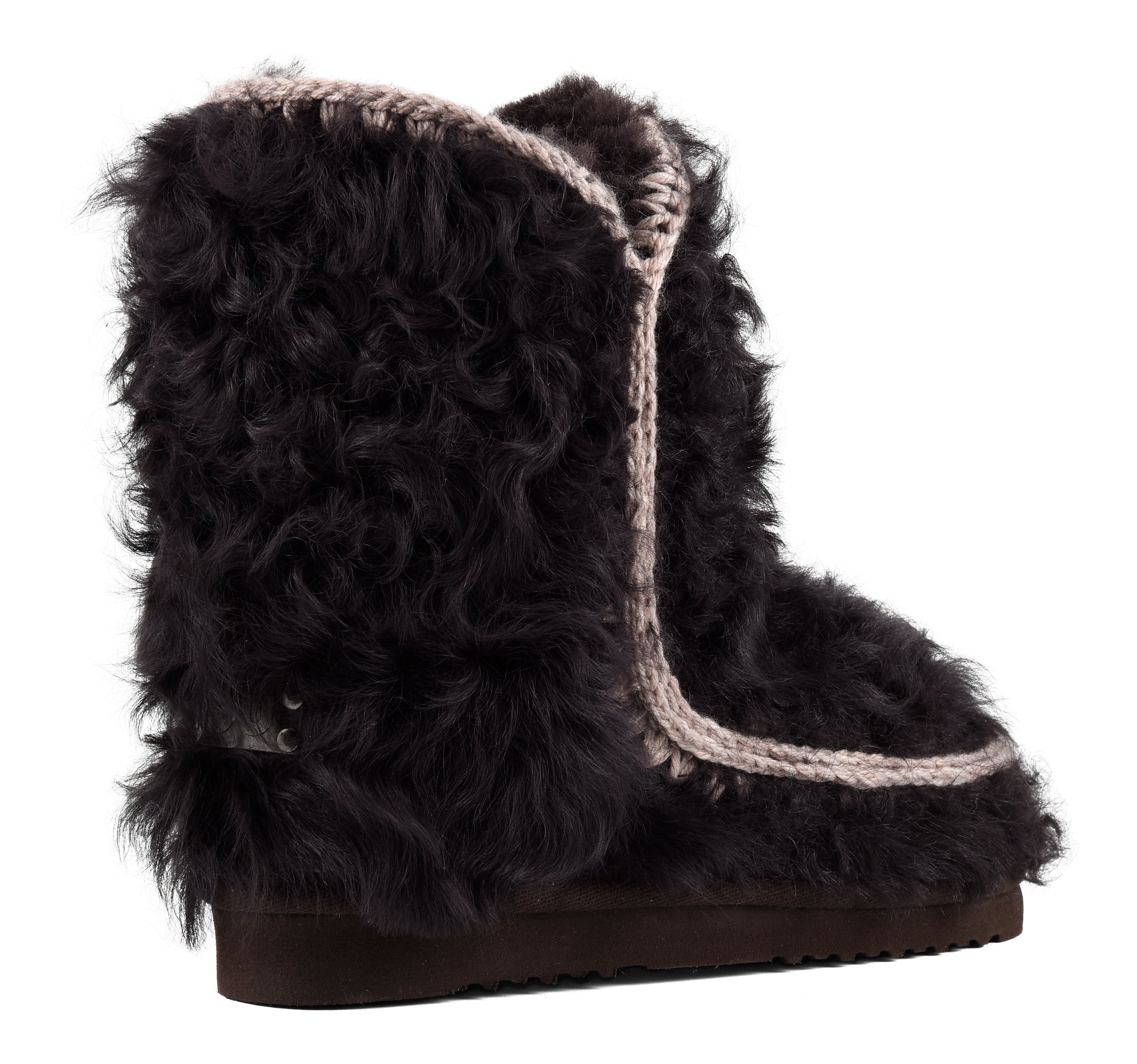 Mou Eskimo 24 FW1010770M Stivaletto Mocha Montone