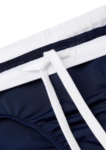 Benetton Slip Costume Mare Bambino Blu Notte 73c 2 Anni
