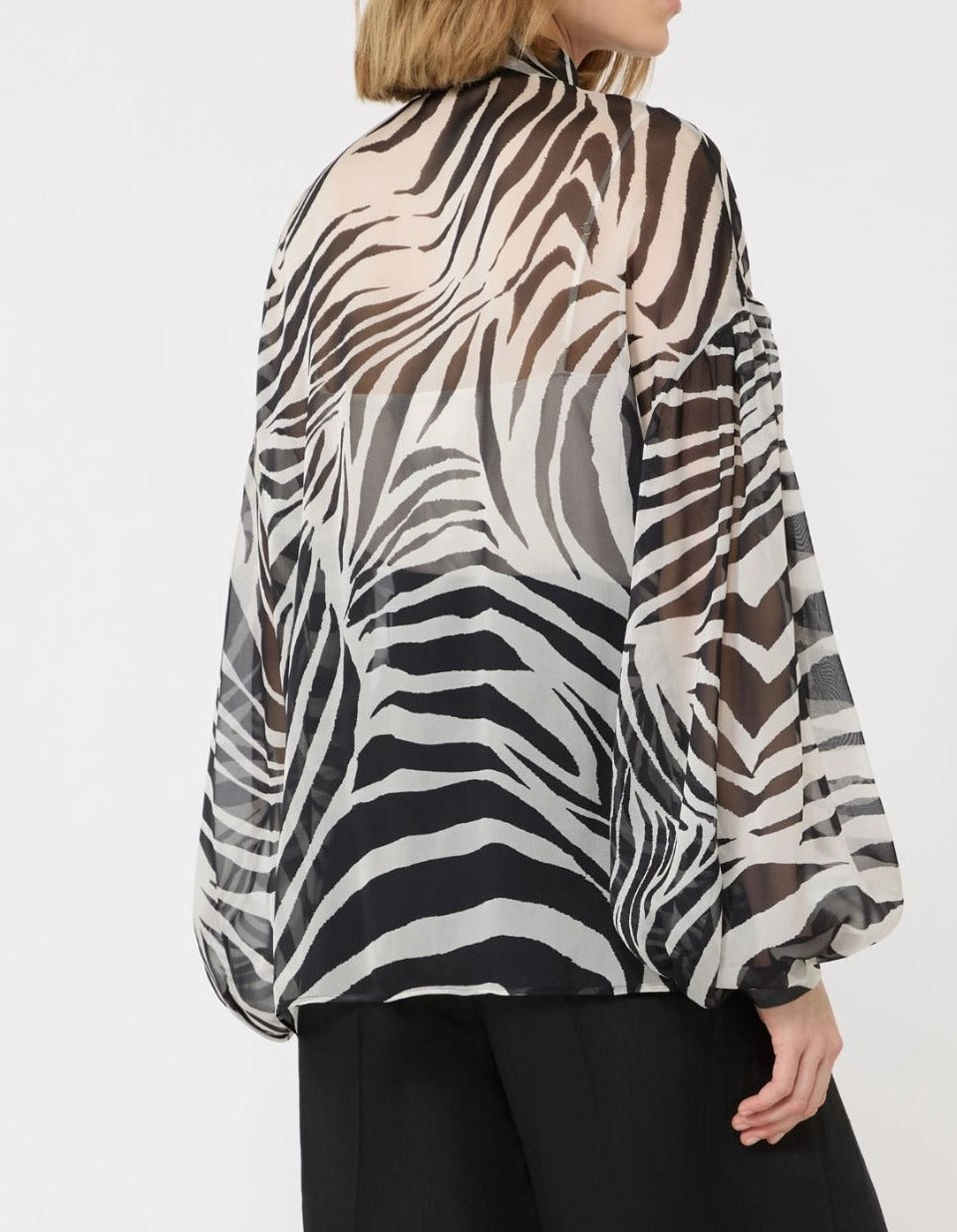 Max Mara Studio Ballata MSTBALLATA001 camicia donna bianco nero