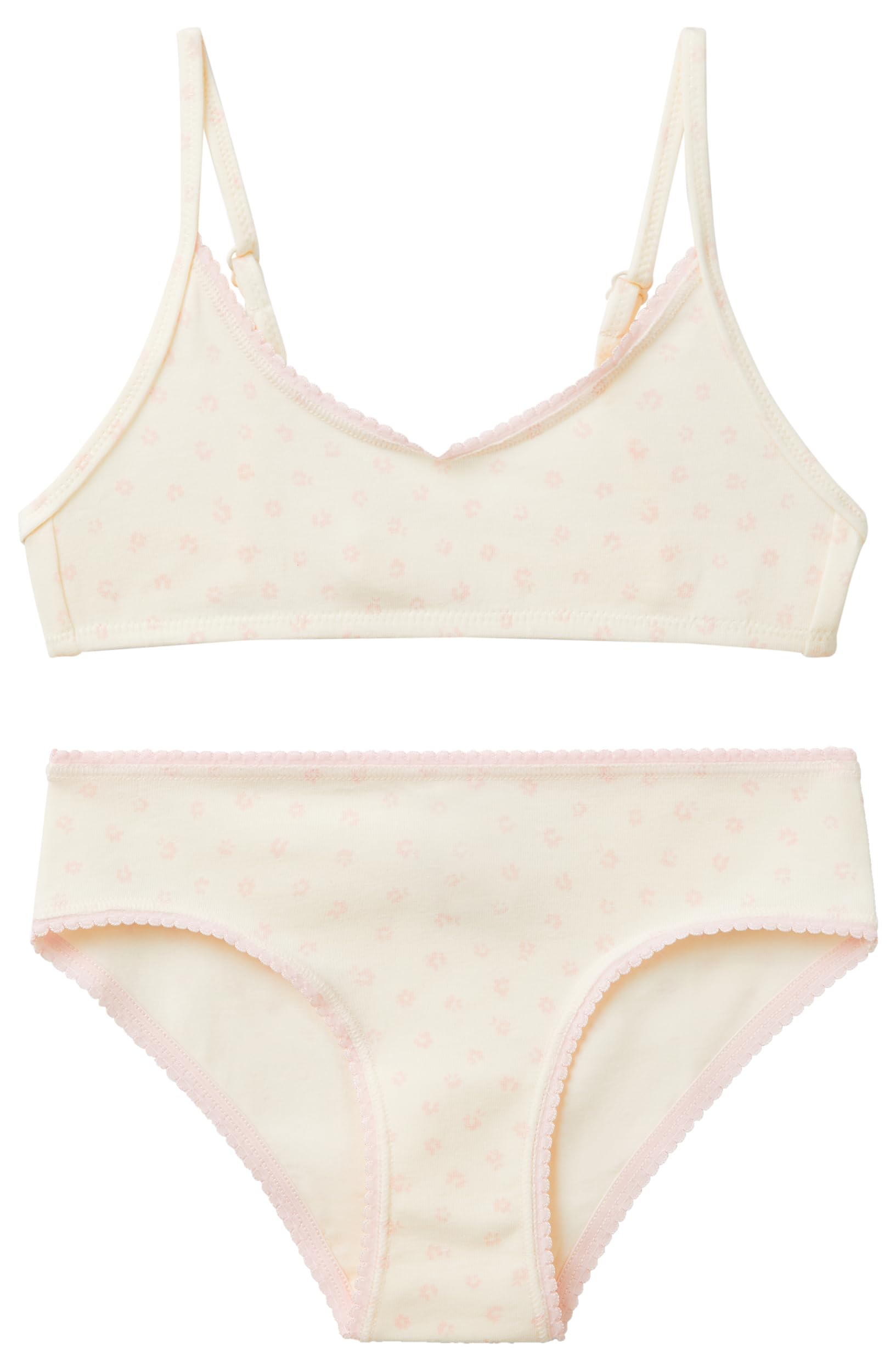 Benetton Bikini Donna Fantasia con Crochet Elastico