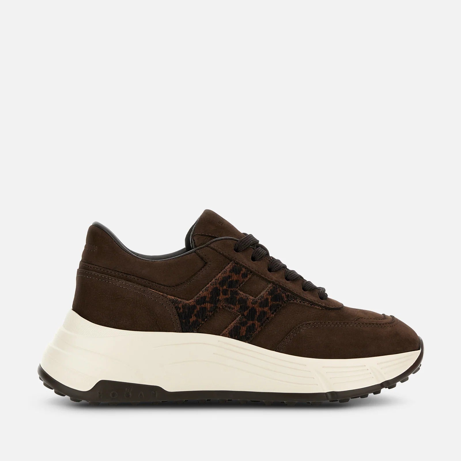 Hogan Hi-Fi H669 HXW6690FR30VH Sneakers Marrone Nabuk