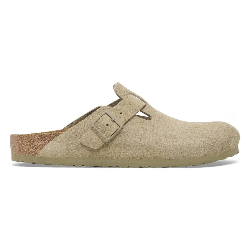 Birkenstock Boston 1025844 Ciabatta Faded Khaki Unisex