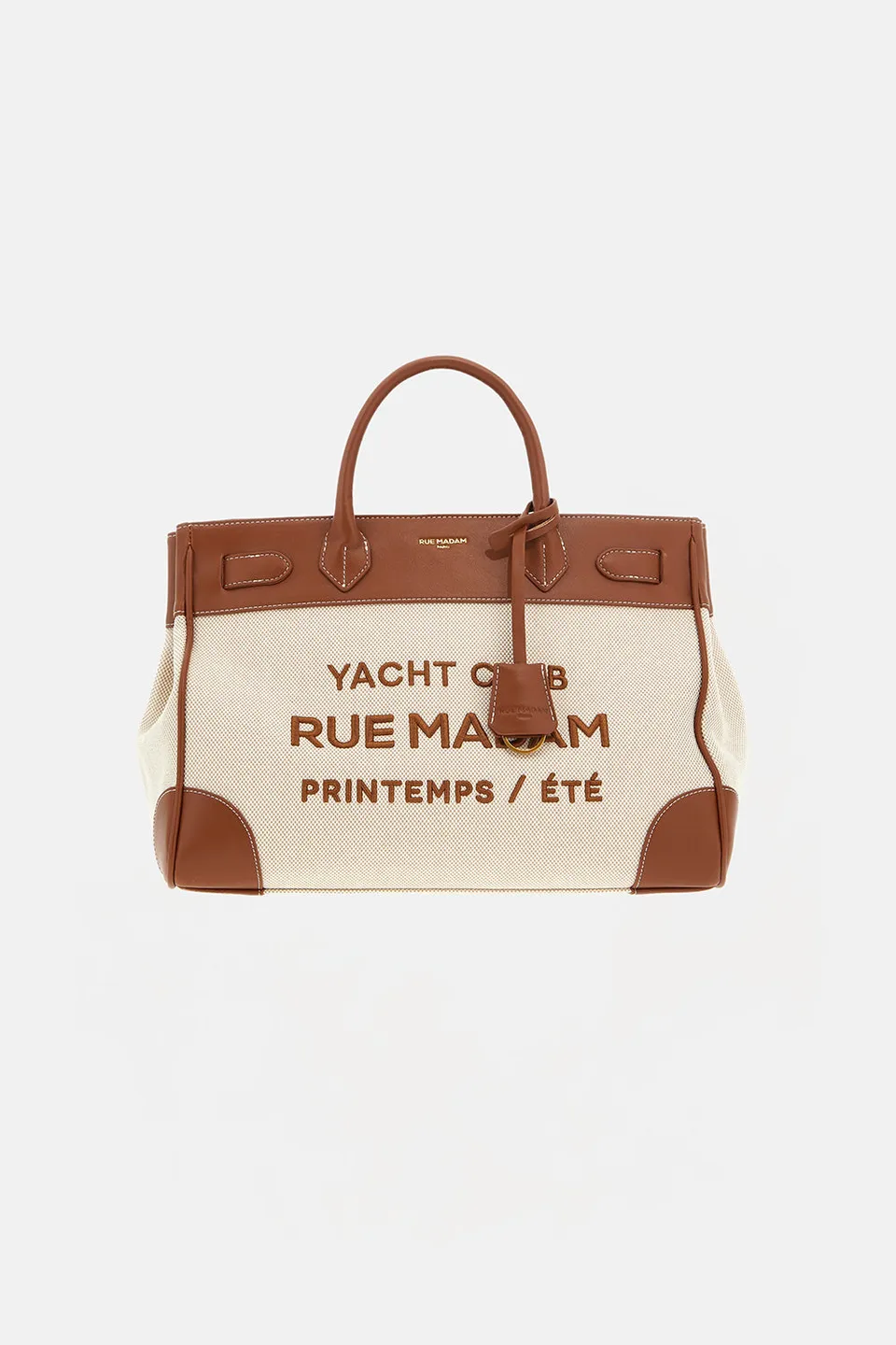 Rue Madam Riviera 1556 tote bag canvas brown