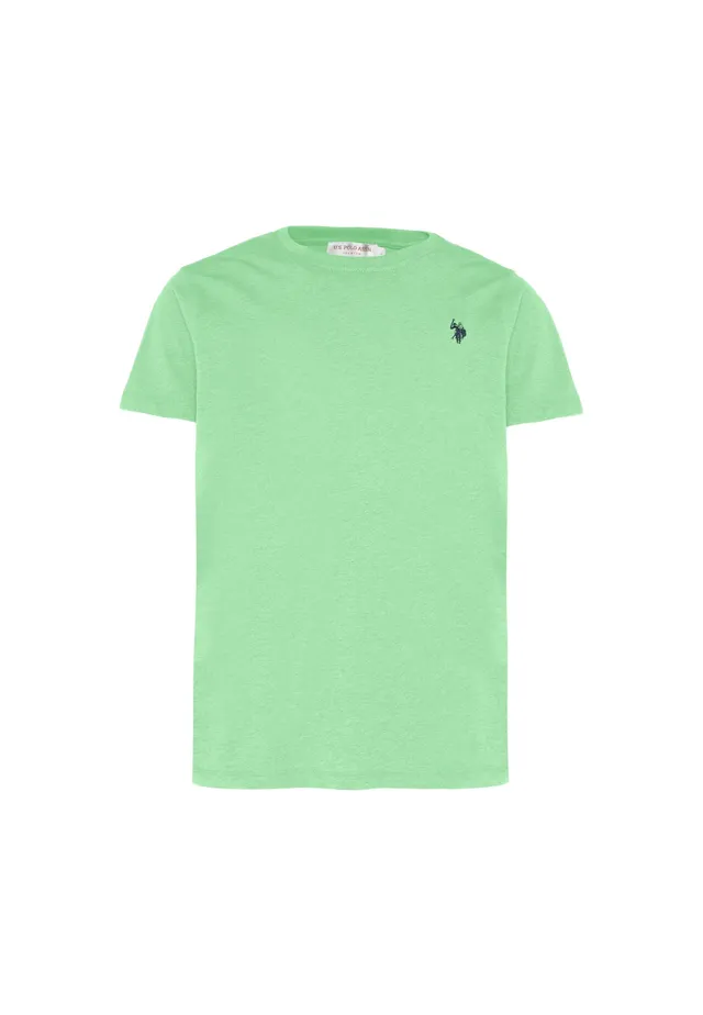 U.S. Polo ASSN. Micky US43154036 t-shirt verde menta cotone