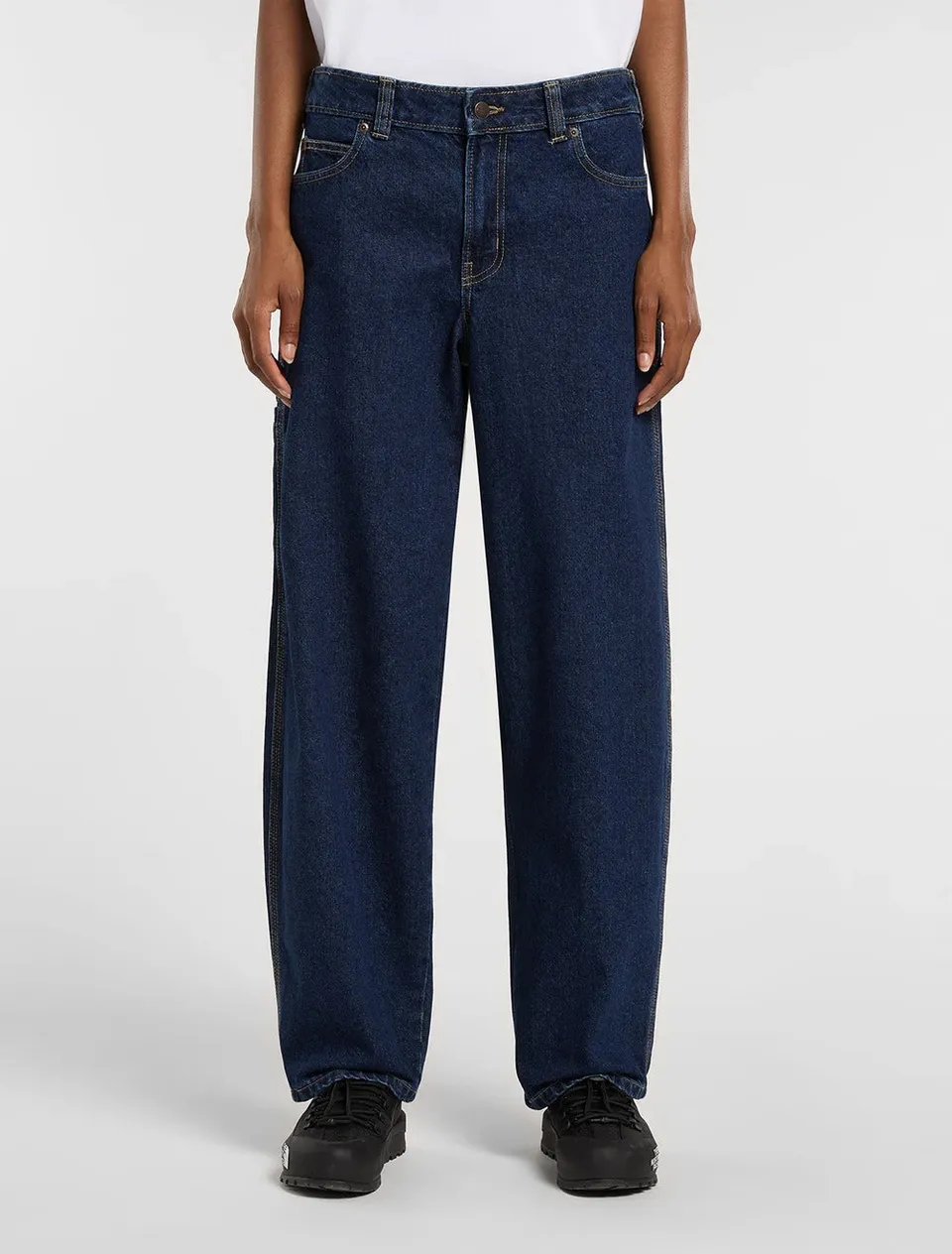 Dickies Tapered Work 957 jeans donna dark indigo