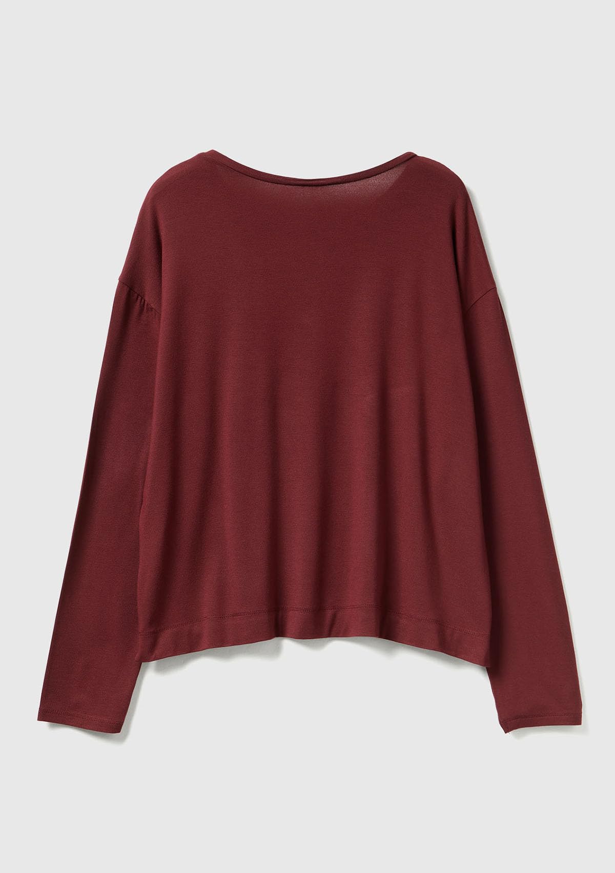 Benetton 36MX3M07B maglia pigiama donna in modal manica lunga