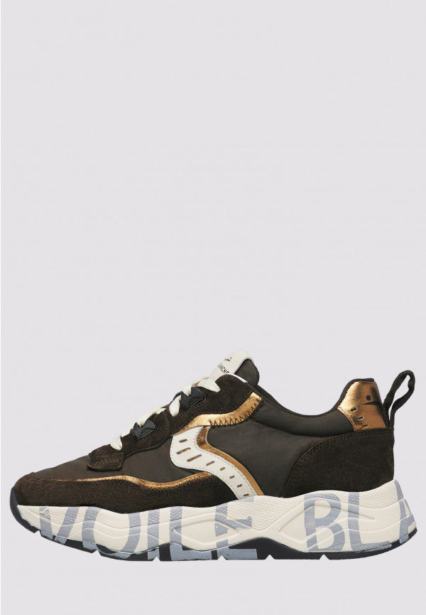 Voile Blanche Club 105 2017475 sneaker marrone bronzo