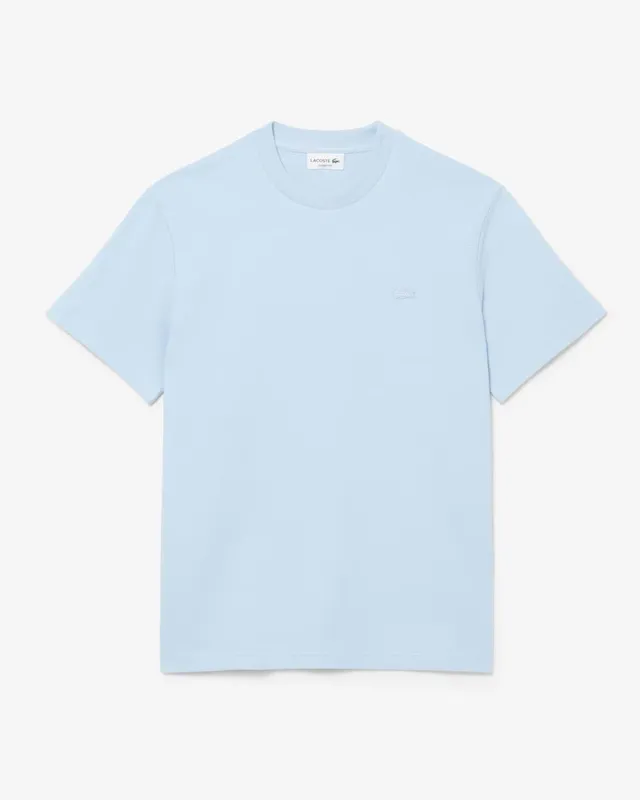 Lacoste TH1979 T-Shirt Cotone Blu Chiaro 4