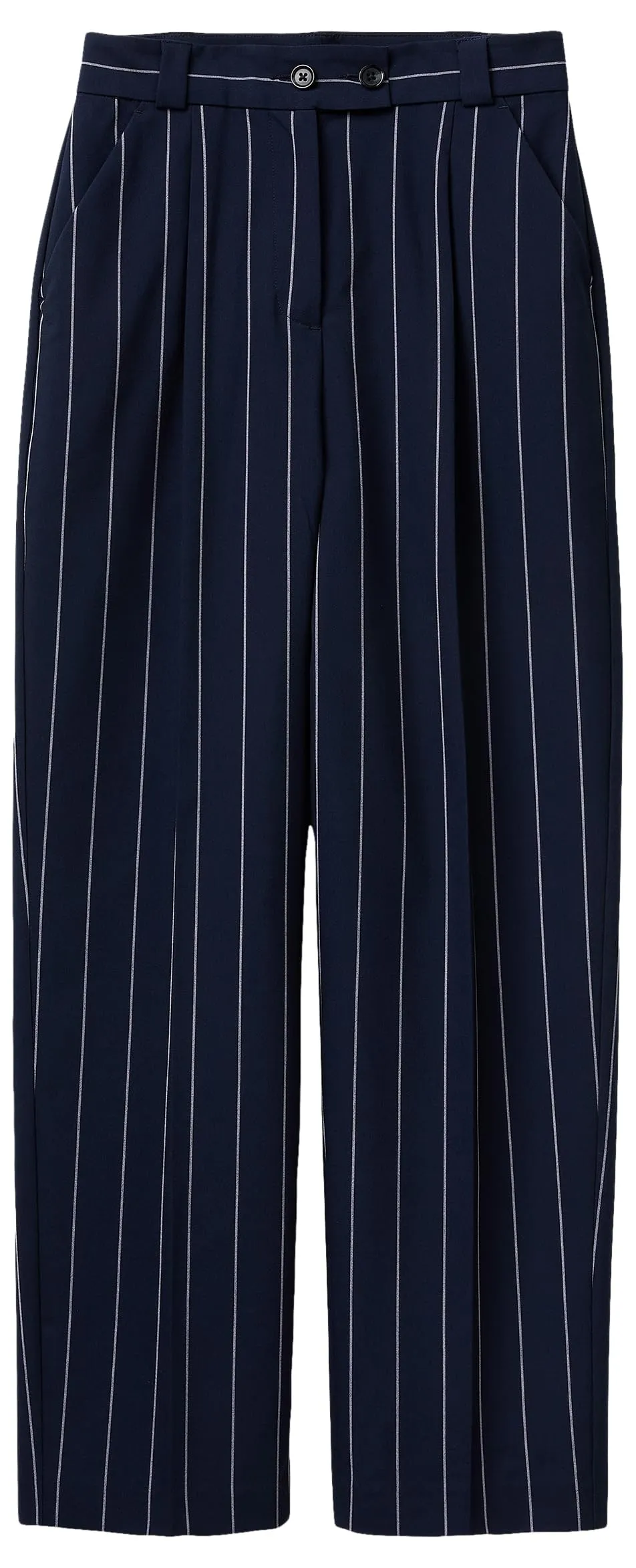 Benetton Pantalone Carrot Fit Tinta Unita Lungo