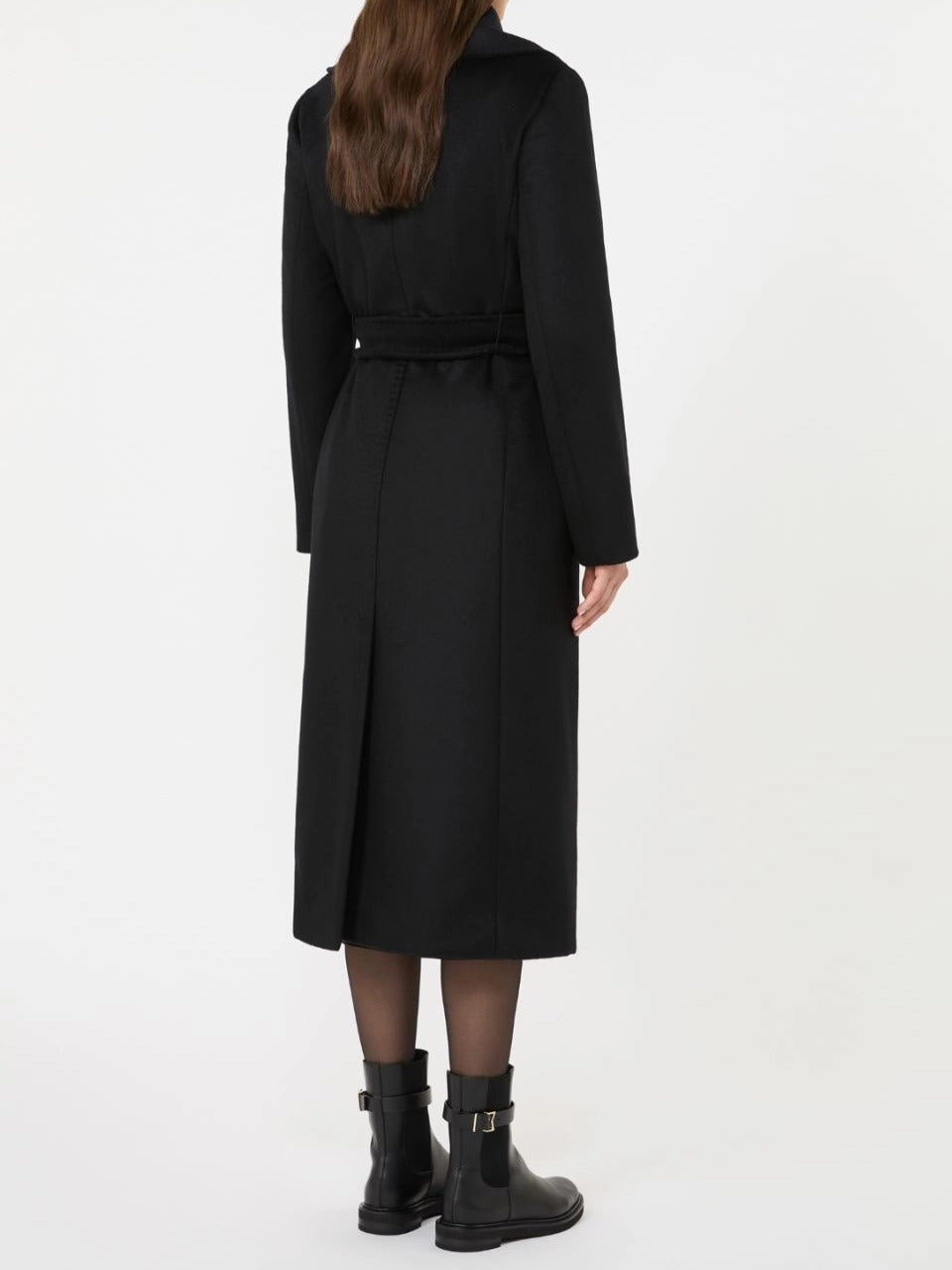 Max Mara Studio Loriana MSTLORIANA013 Cappotto Nero Lana