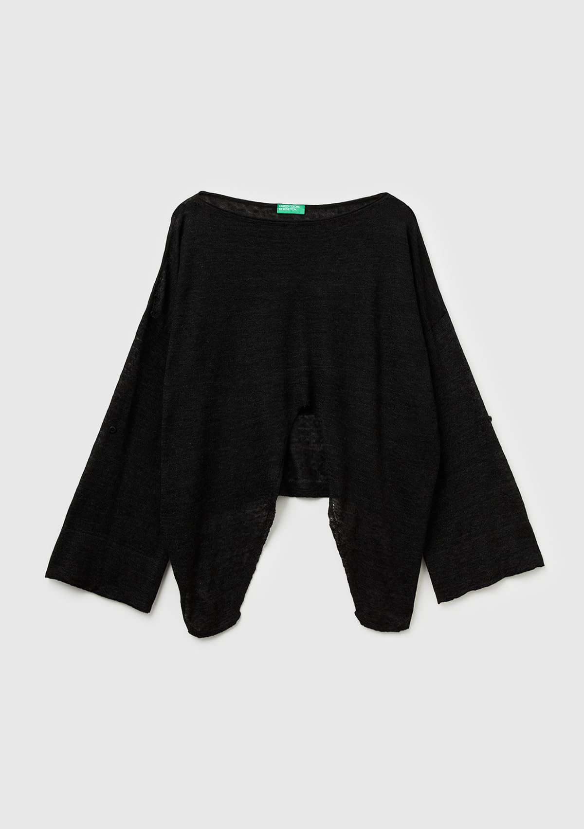 Benetton Maglieria Maglia Barchetta Donna S Alpaca