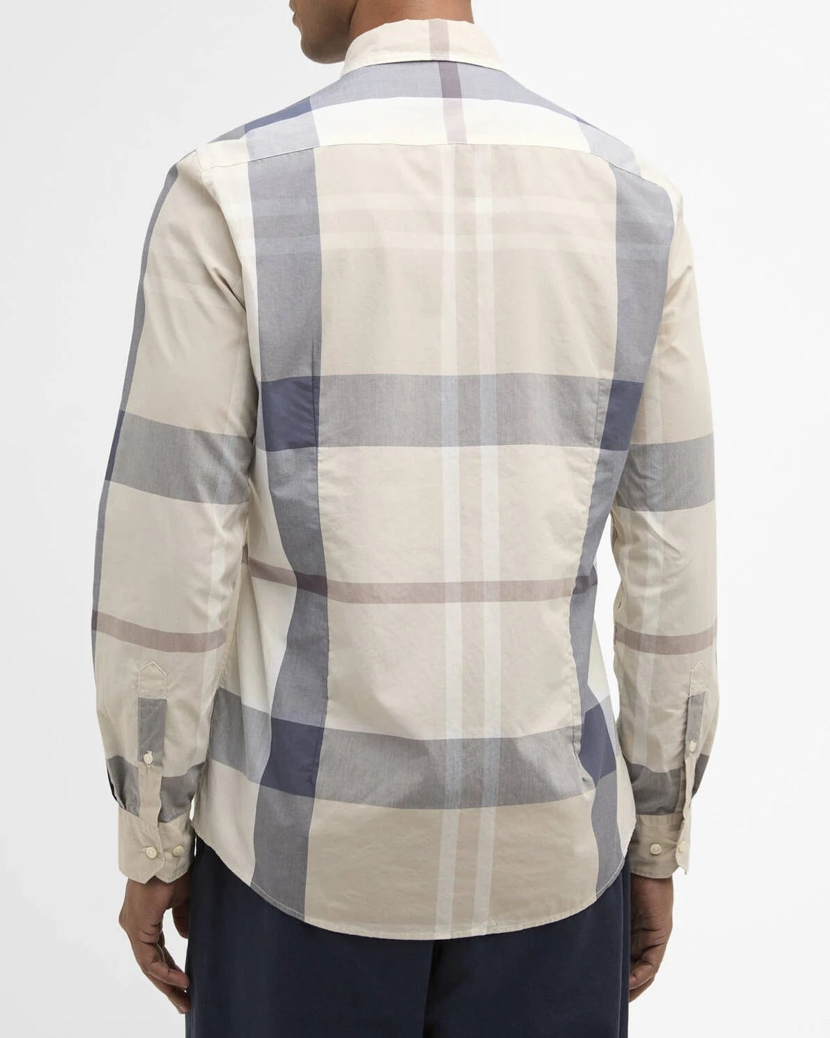 Barbour MSH5071 Camicia Harris Oban Mist Tartan Uomo