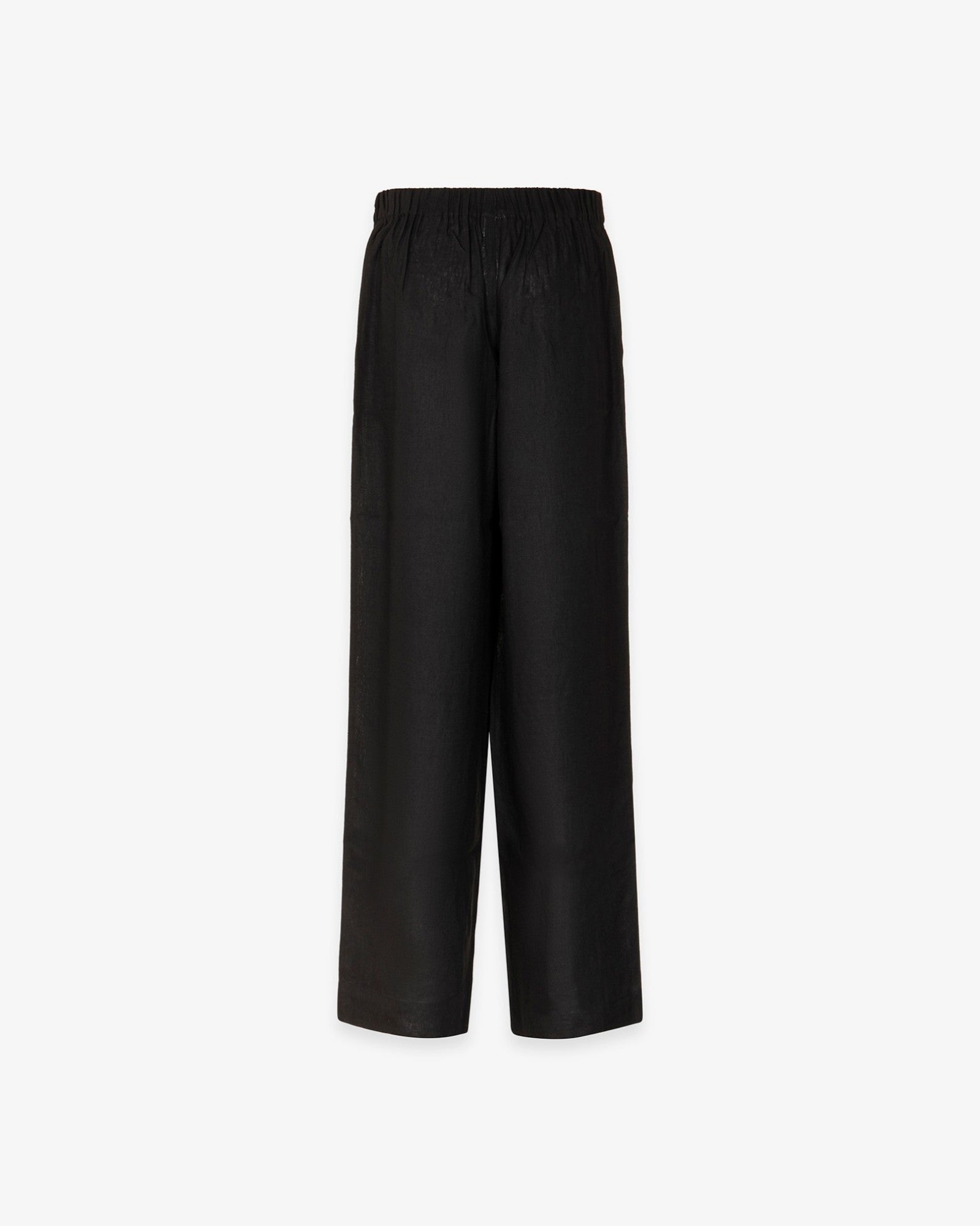 Hinnominate HMABW02641 pantaloni lino nero donna