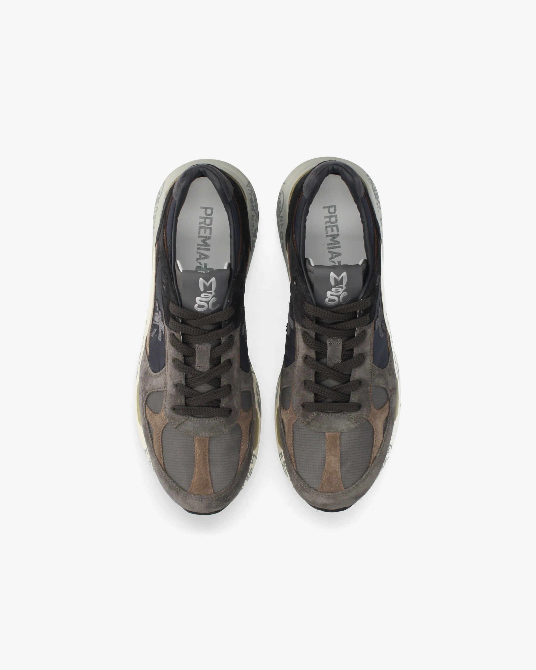 Premiata Mase MASE8426 sneakers grigio blu suede