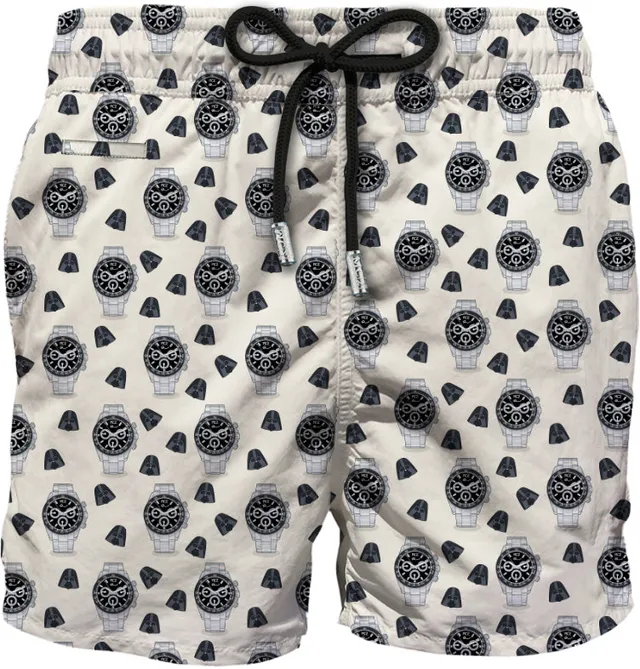 MC2 Saint Barth Lighting costume boxer bianco fantasy