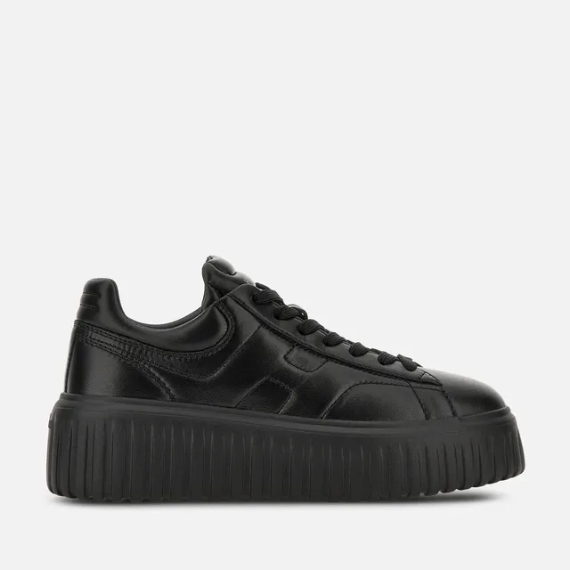 Hogan H-Stripes HXW6450FC60LE Sneakers Nero Nappa Donna
