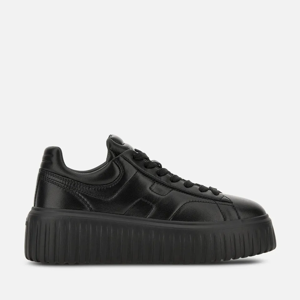 Hogan H-Stripes HXW6450FC60LE Sneakers Nero Nappa Donna