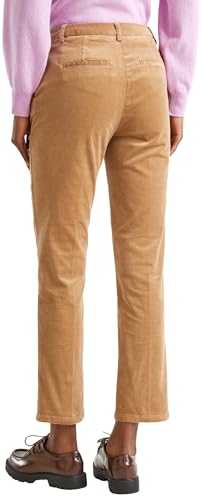 Benetton 4MIQDF07W pantalone donna blu gamba dritta