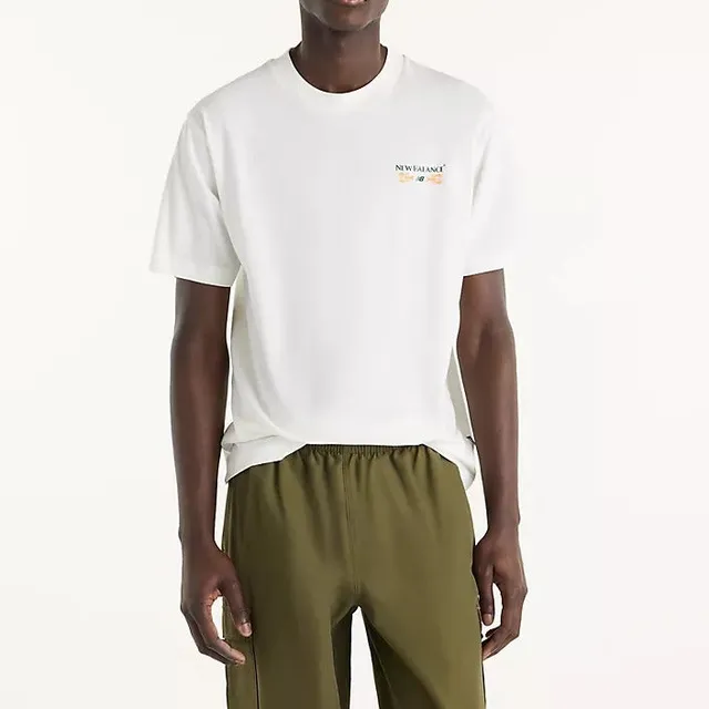 New Balance Grab A Bite MT62S7Y t-shirt Sea Salt grafica Boston