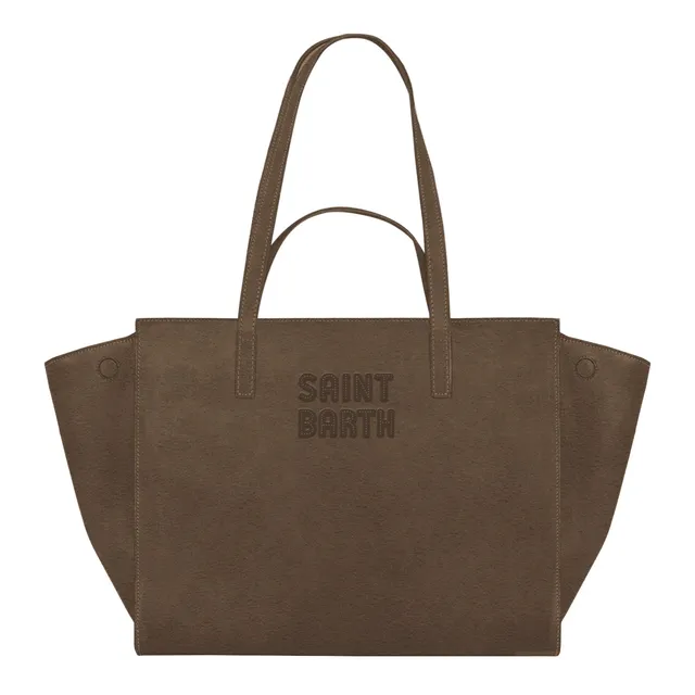 MC2 Saint Barth Jour Midi 00103M borsa marrone suede